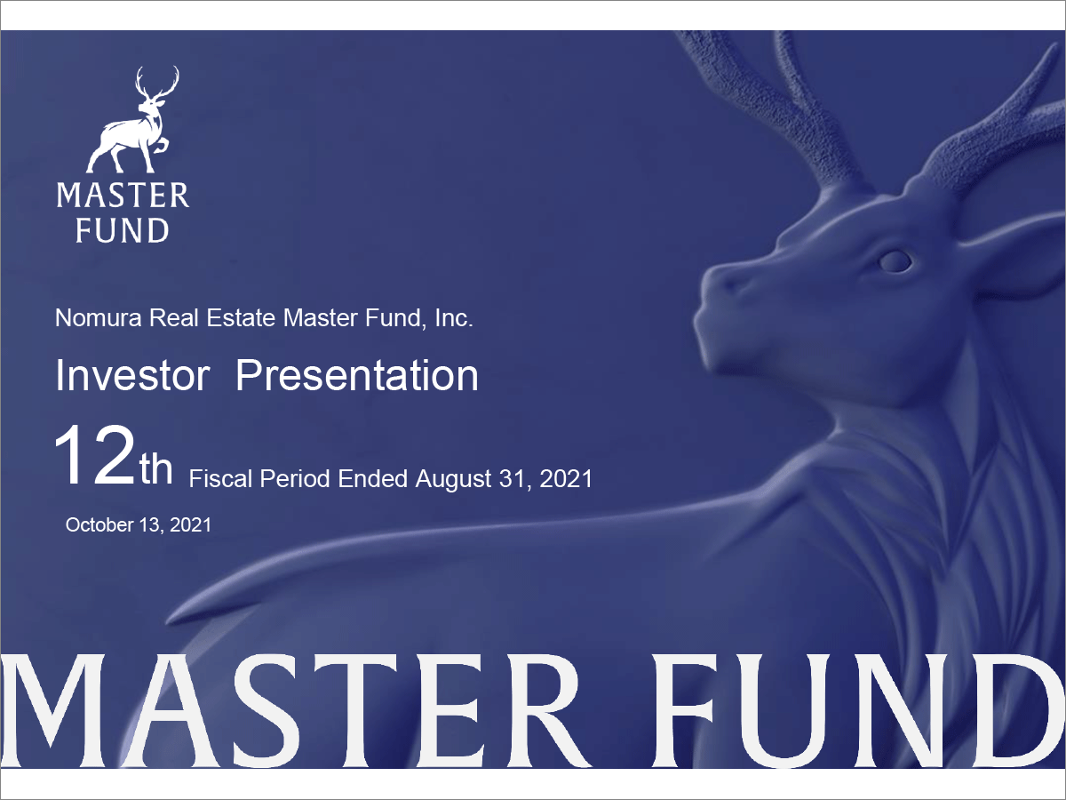 Nomura Real Estate Master Fund.,Inc 12th Fiscal Period Financial Results